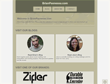 Tablet Screenshot of brianpaonessa.com